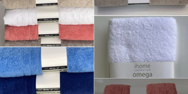 Oferta en toallas de rizo 100% algodón egipcio de 700 grs.